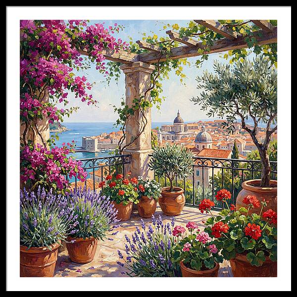 Rooftop Garden Serenity
