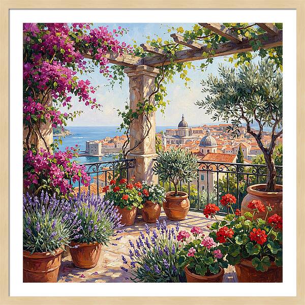 Rooftop Garden Serenity