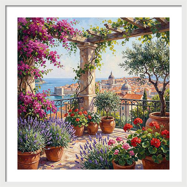 Rooftop Garden Serenity