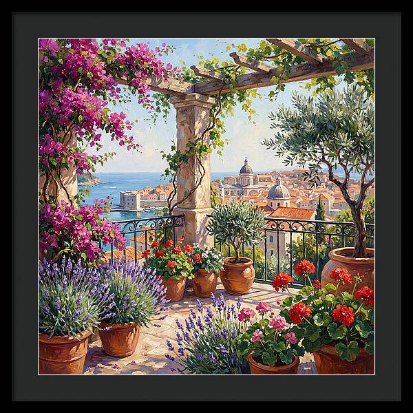 Rooftop Garden Serenity