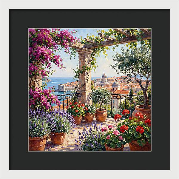 Rooftop Garden Serenity