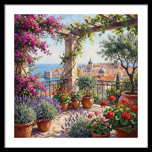 Rooftop Garden Serenity