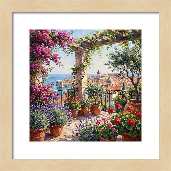 Rooftop Garden Serenity