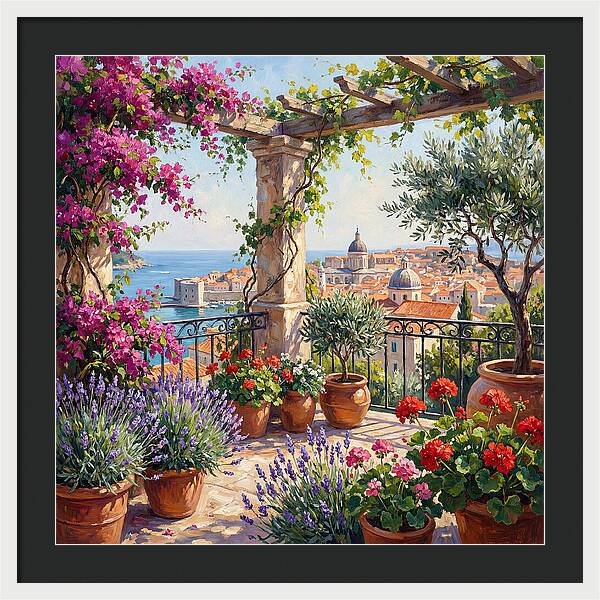 Rooftop Garden Serenity
