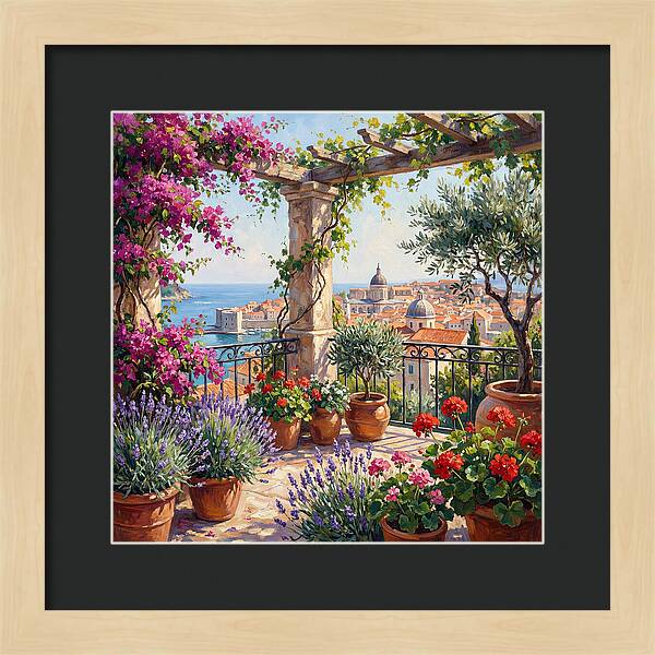 Rooftop Garden Serenity
