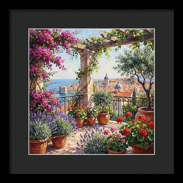 Rooftop Garden Serenity