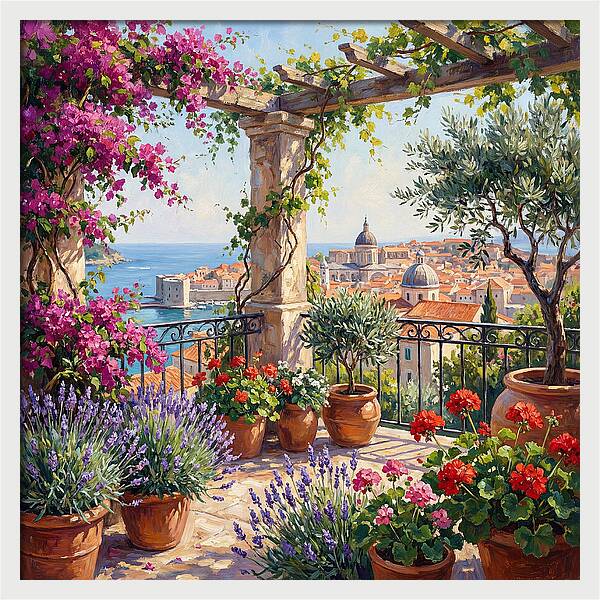 Rooftop Garden Serenity