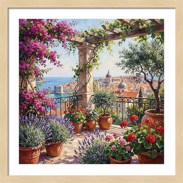 Rooftop Garden Serenity
