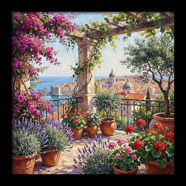 Rooftop Garden Serenity