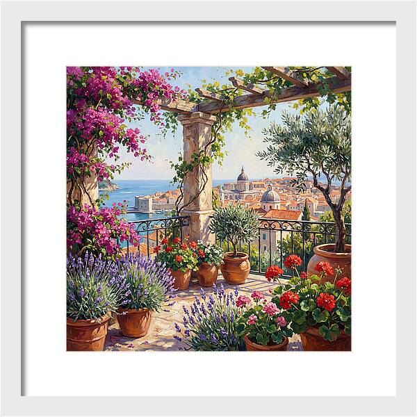 Rooftop Garden Serenity