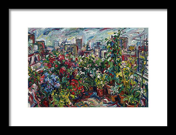 Rooftop Garden Vibrance