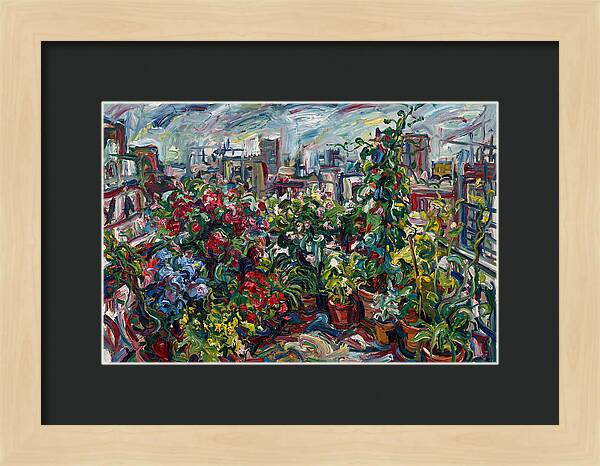 Rooftop Garden Vibrance