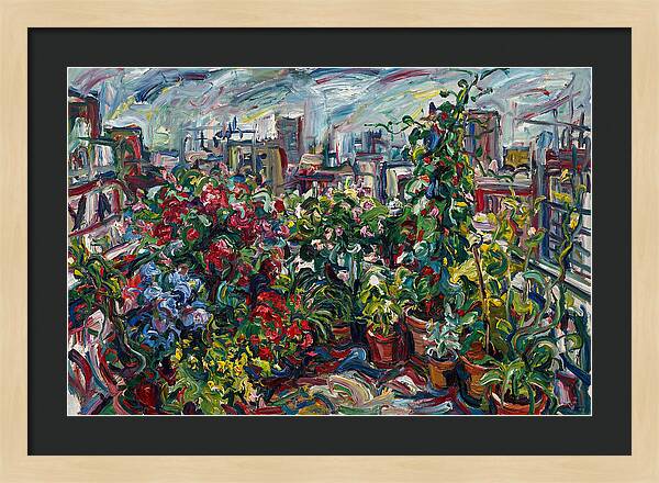Rooftop Garden Vibrance