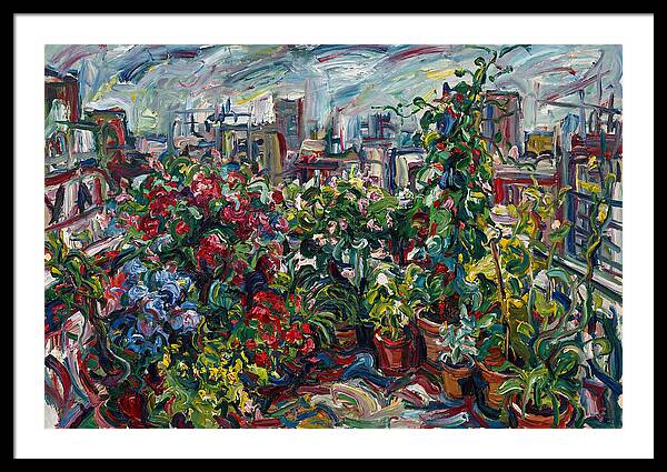 Rooftop Garden Vibrance