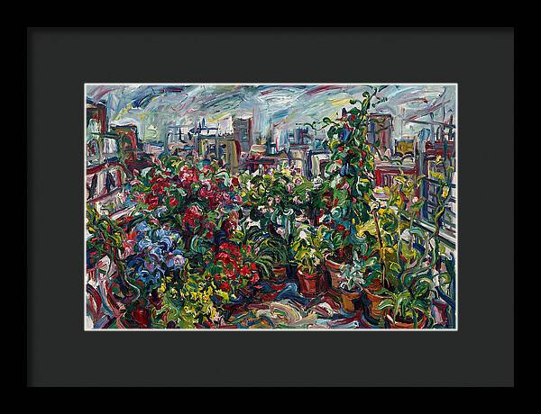Rooftop Garden Vibrance