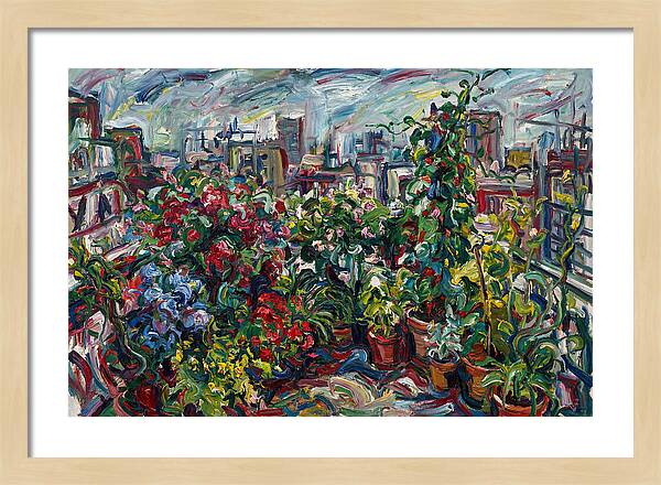 Rooftop Garden Vibrance