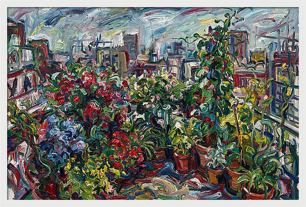 Rooftop Garden Vibrance
