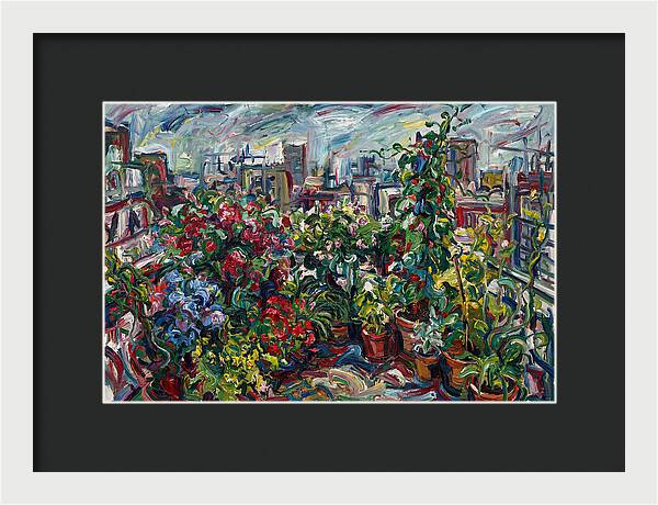Rooftop Garden Vibrance
