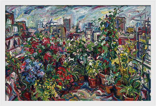 Rooftop Garden Vibrance