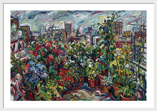 Rooftop Garden Vibrance