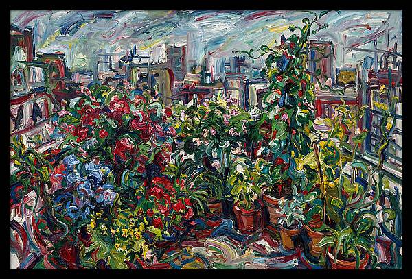 Rooftop Garden Vibrance