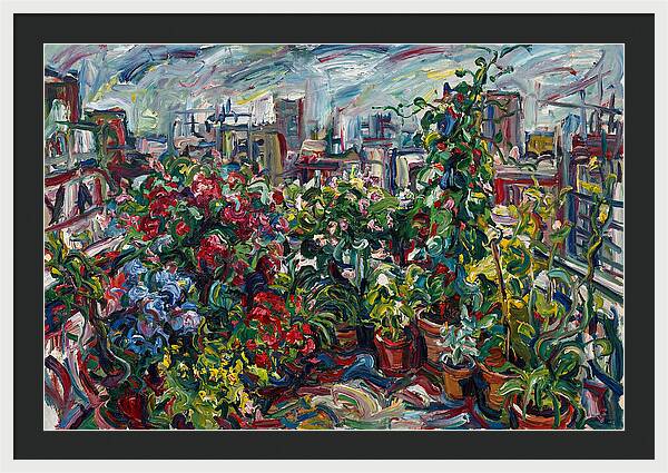 Rooftop Garden Vibrance
