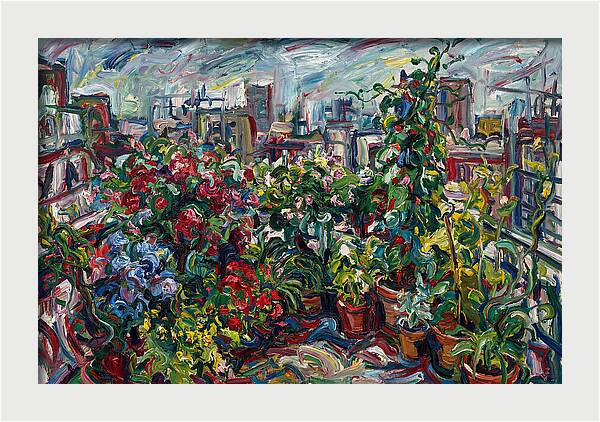 Rooftop Garden Vibrance