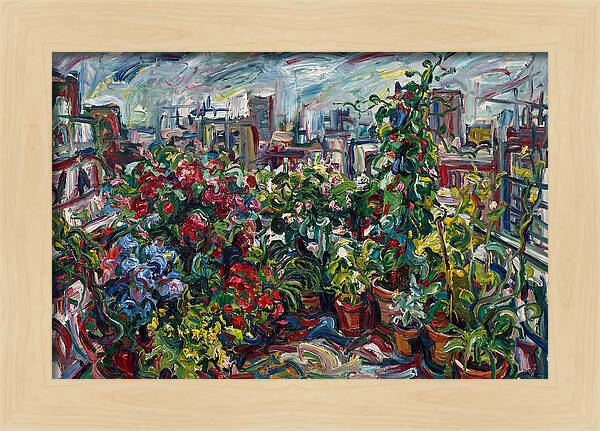 Rooftop Garden Vibrance