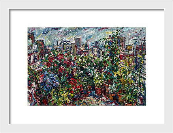 Rooftop Garden Vibrance