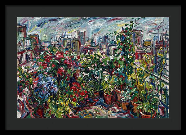 Rooftop Garden Vibrance