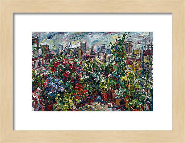 Rooftop Garden Vibrance