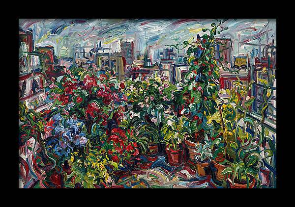Rooftop Garden Vibrance