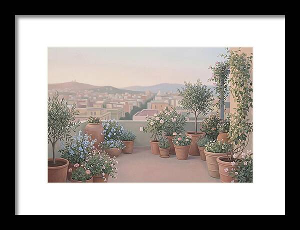 Rooftop Serenity With Greenery