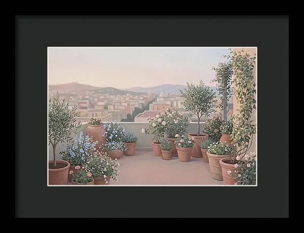 Rooftop Serenity With Greenery