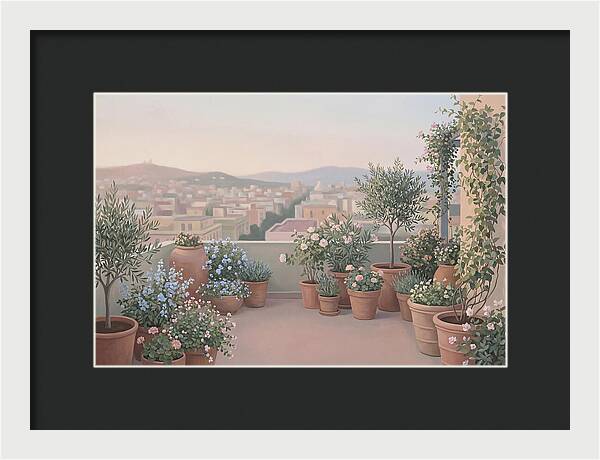 Rooftop Serenity With Greenery