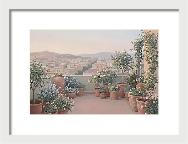 Rooftop Serenity With Greenery