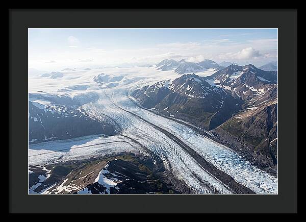 Root Glacier And Wrangell Mountains Aerial View