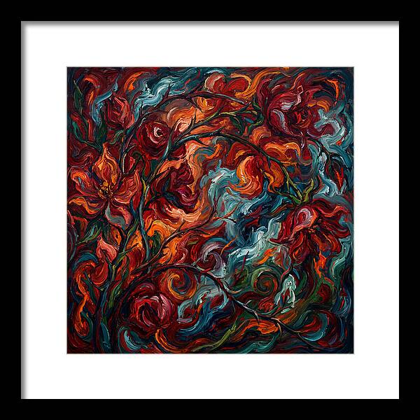 Rose Arbor In Expressionist Style