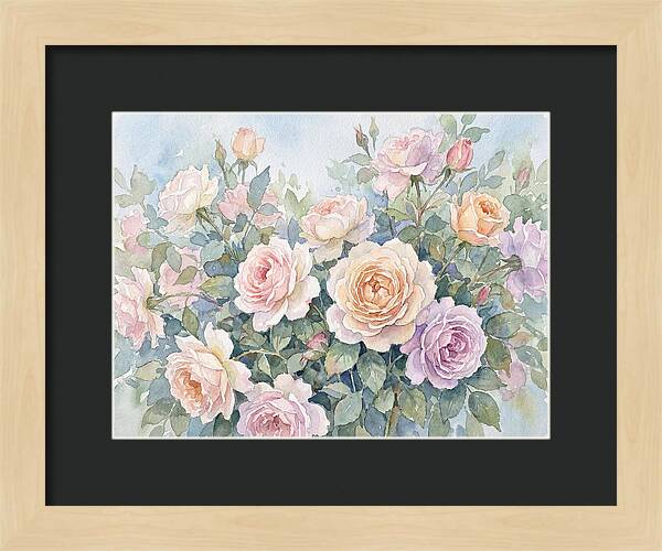 Rose Garden Blooms