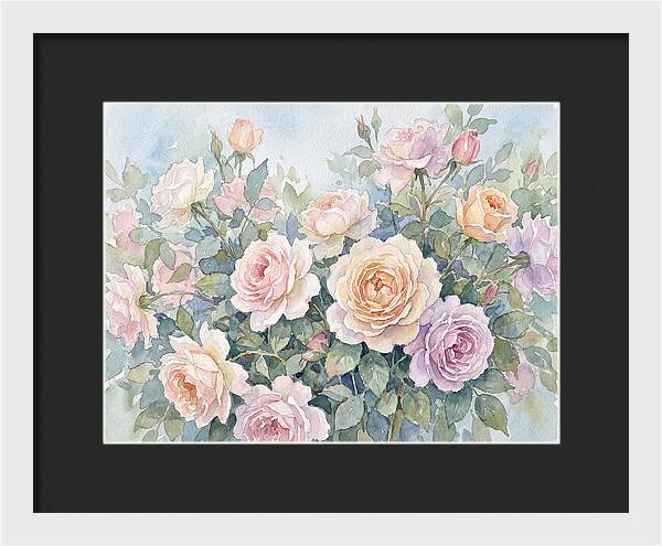Rose Garden Blooms