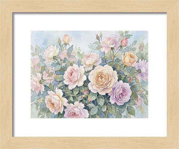 Rose Garden Blooms