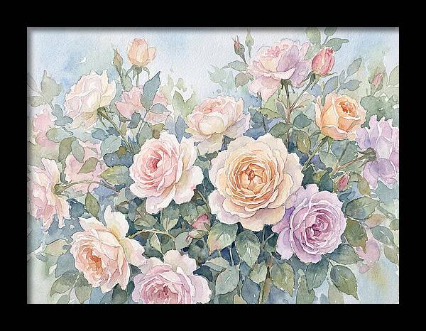 Rose Garden Blooms