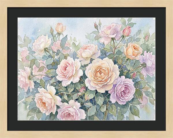 Rose Garden Blooms