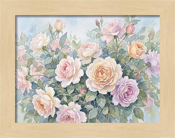 Rose Garden Blooms