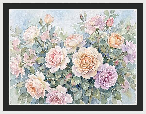 Rose Garden Blooms
