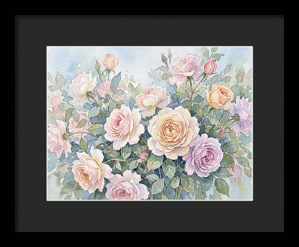 Rose Garden Blooms