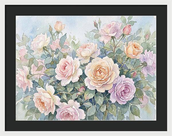 Rose Garden Blooms