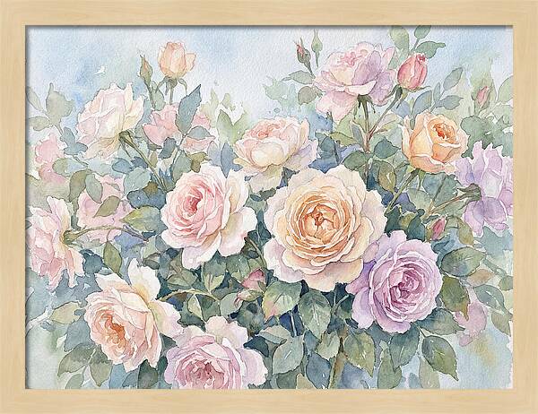 Rose Garden Blooms