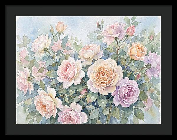 Rose Garden Blooms