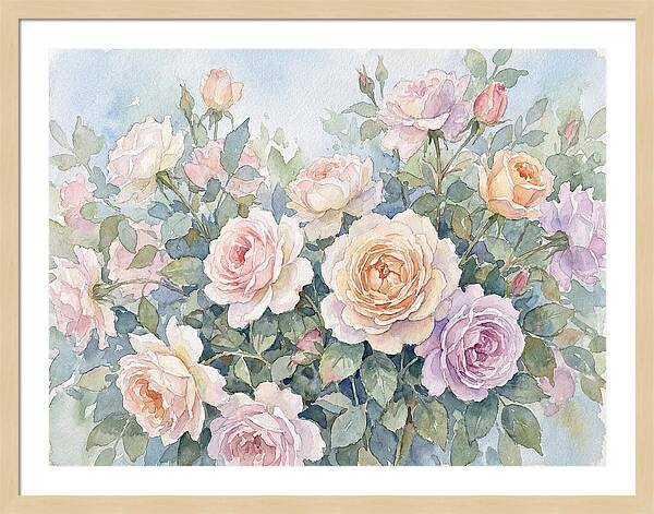 Rose Garden Blooms